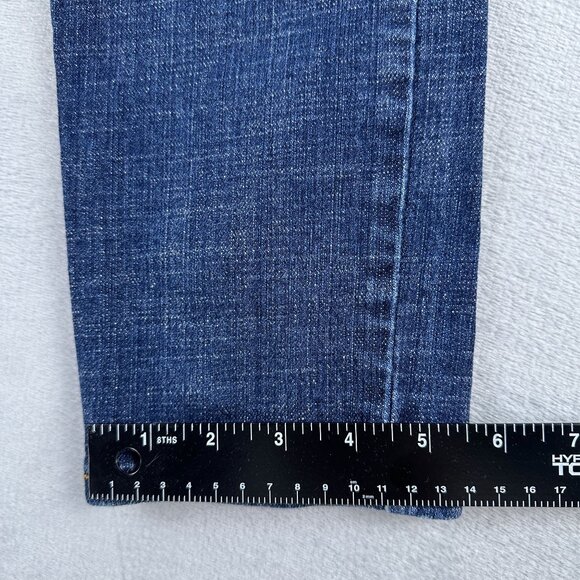 Levi's 547 Ankle Skinny Jeans The Original Womens Size 6 Medium Low Rise Blue - Picture 10 of 12
